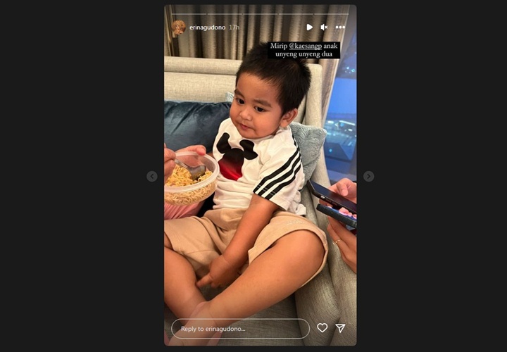 Erina Gudono Pamer Bocah Gemas Mirip Kaesang Pangarep