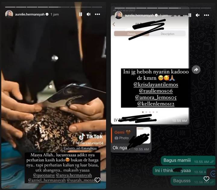 Aurel Hermansyah Bongkar Kehebohan Keluarga Krisdayanti Cari Kado untuk Atta Halilintar