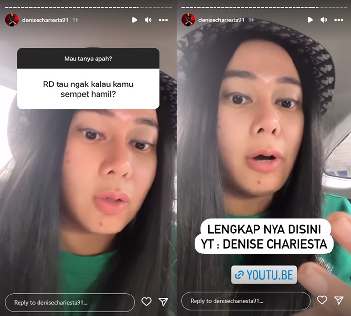 Denise Chariesta Urung Beri Tahu RD Soal Kehamilannya Gegara Keburu Ilfil