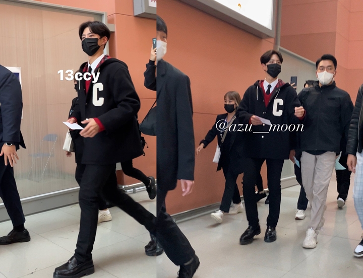 Park Bo Gum Usung Style Anak Sekolah Saat Tiba di Jepang Curi Perhatian
