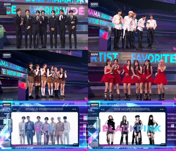 MAMA 2022: BTS dan BLACKPINK Raih Piala, Ini Daftar Pemenang Lengkap Hari PertamaMAMA 2022: BTS dan BLACKPINK Raih Piala, Ini Daftar Pemenang Lengkap Hari Pertama