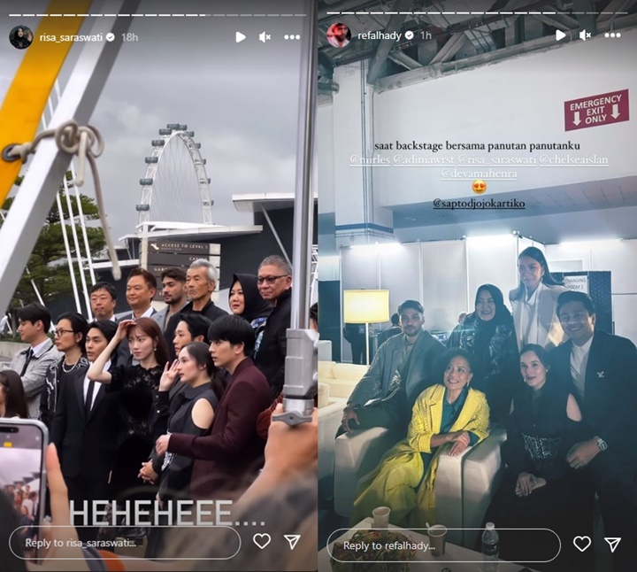 Outfit Kompak, Chelsea Islan Gak Kebanting Saat Foto Bareng Lee Sung Kyung