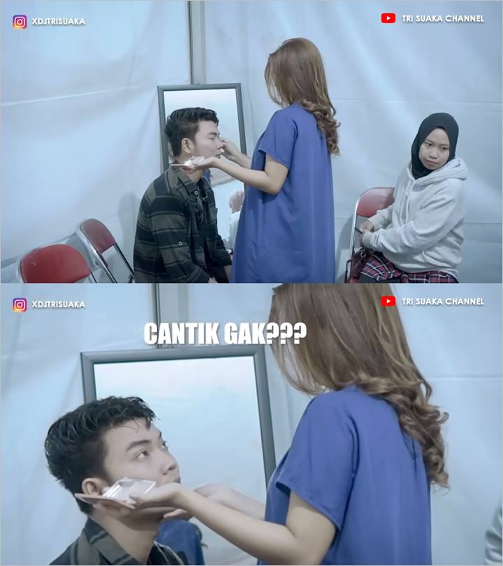 Tri Suaka dan Nabila Maharani