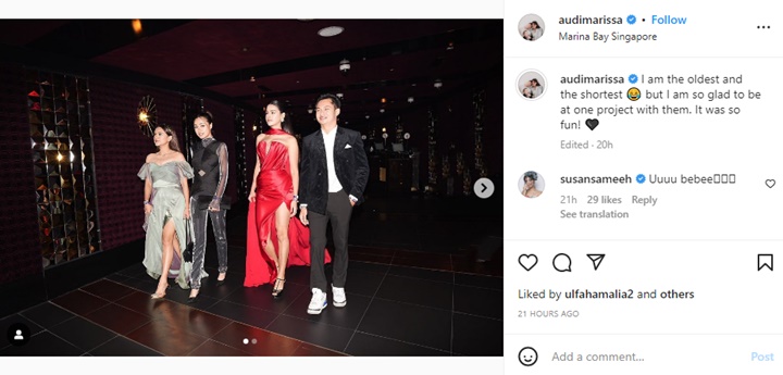 Audi Marissa Wawancara Jung Hae In dan Go Kyung Pyo, Akui Terserang Grogi