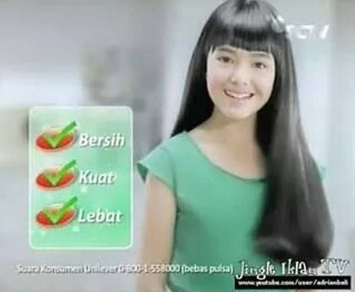 Bintangi Iklan Sampo
