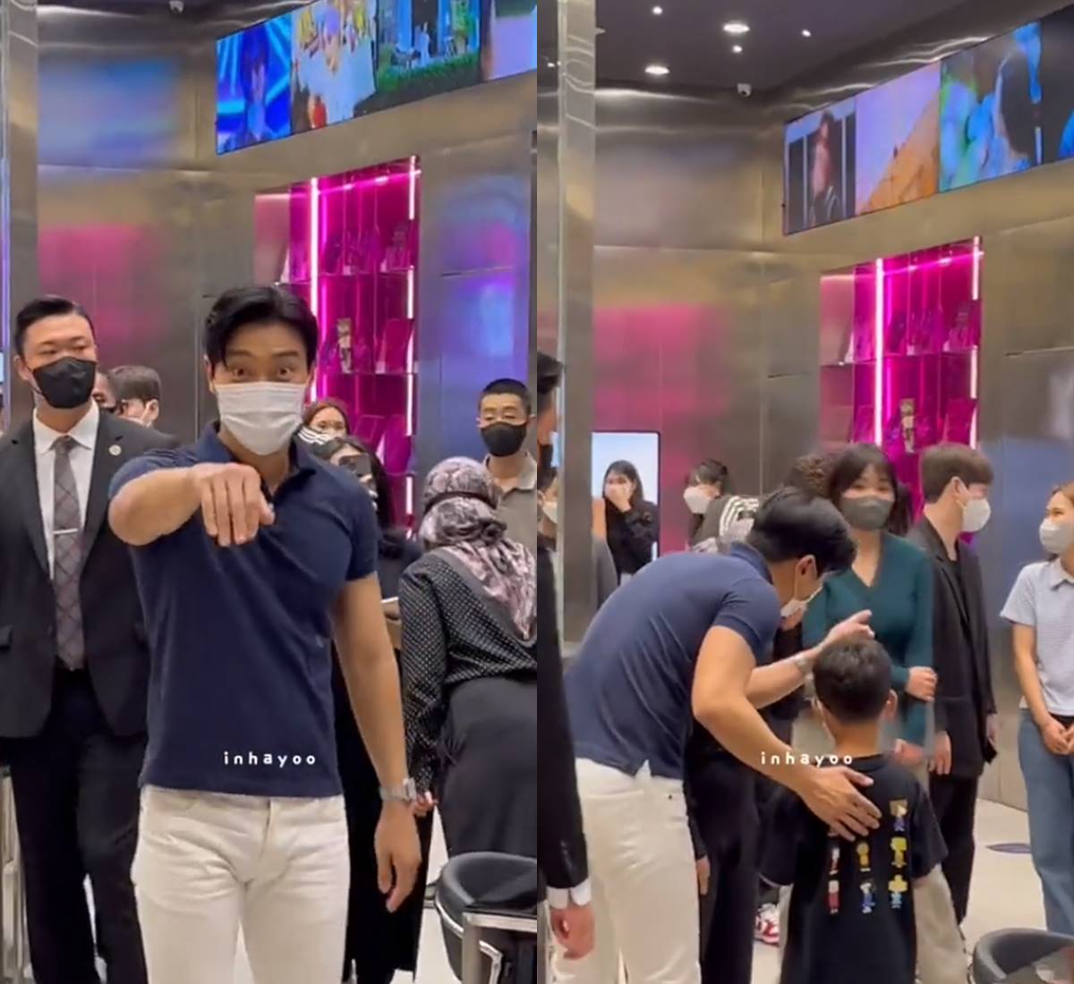 Choi Siwon Super Junior mentraktir fans cilik