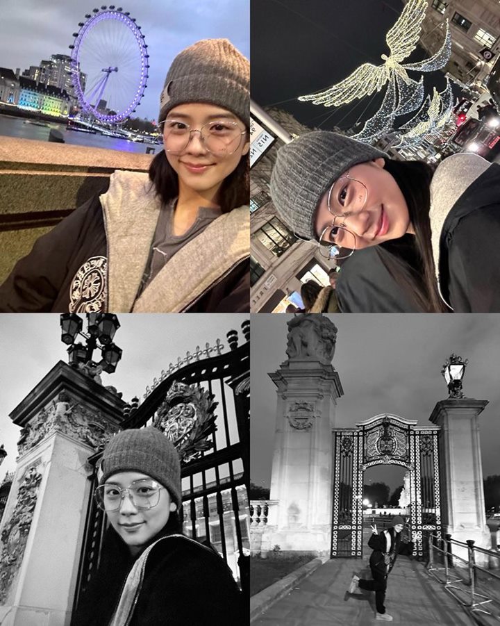 Jisoo BLACKPINK Tampilkan Wajah Polos Berkacamata di London Bikin Gemas