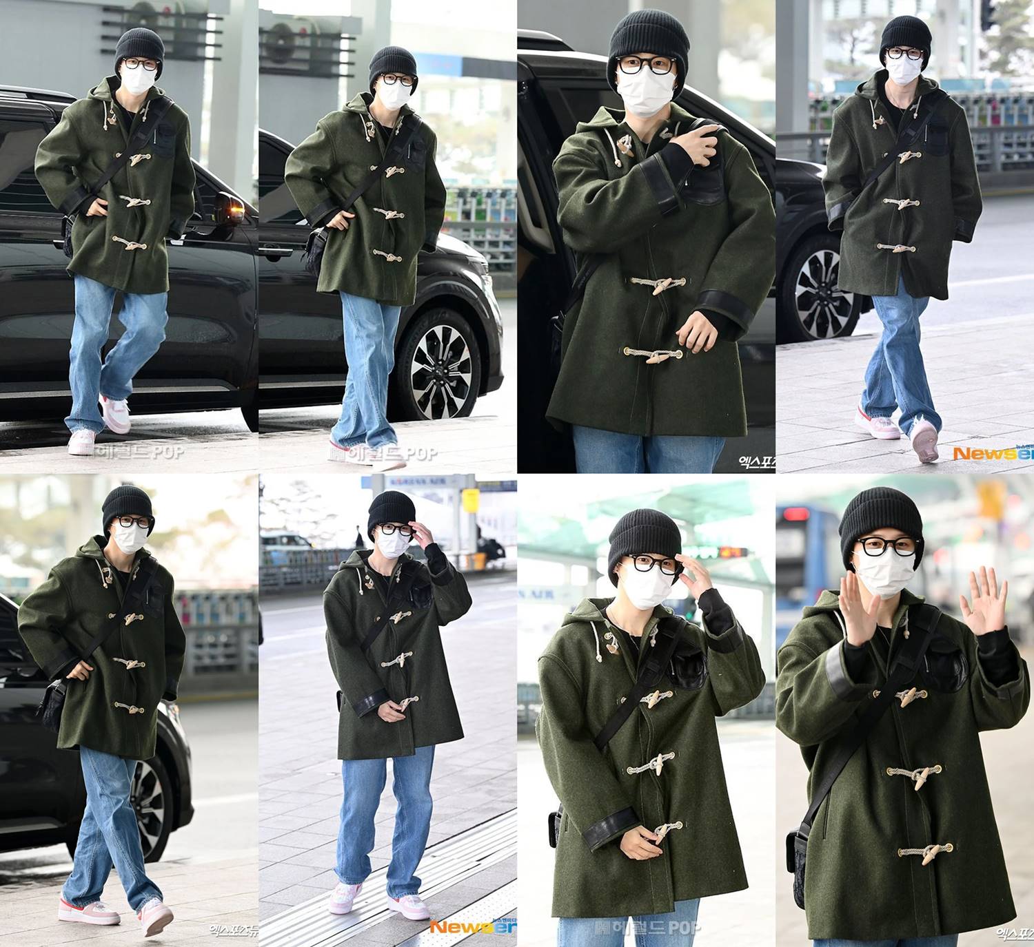 Fashion airport Jimin BTS