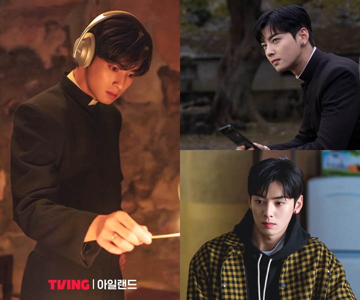 Akting Cha Eunwoo ASTRO Perankan Sosok Pendeta Kejutkan Staf \'Island\'