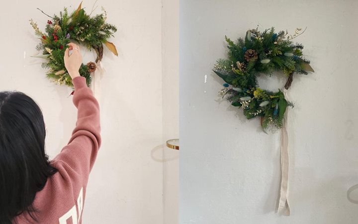 Jelang Natal, Jihyo TWICE Pamer Hasil Wreaths Buatan Sendiri