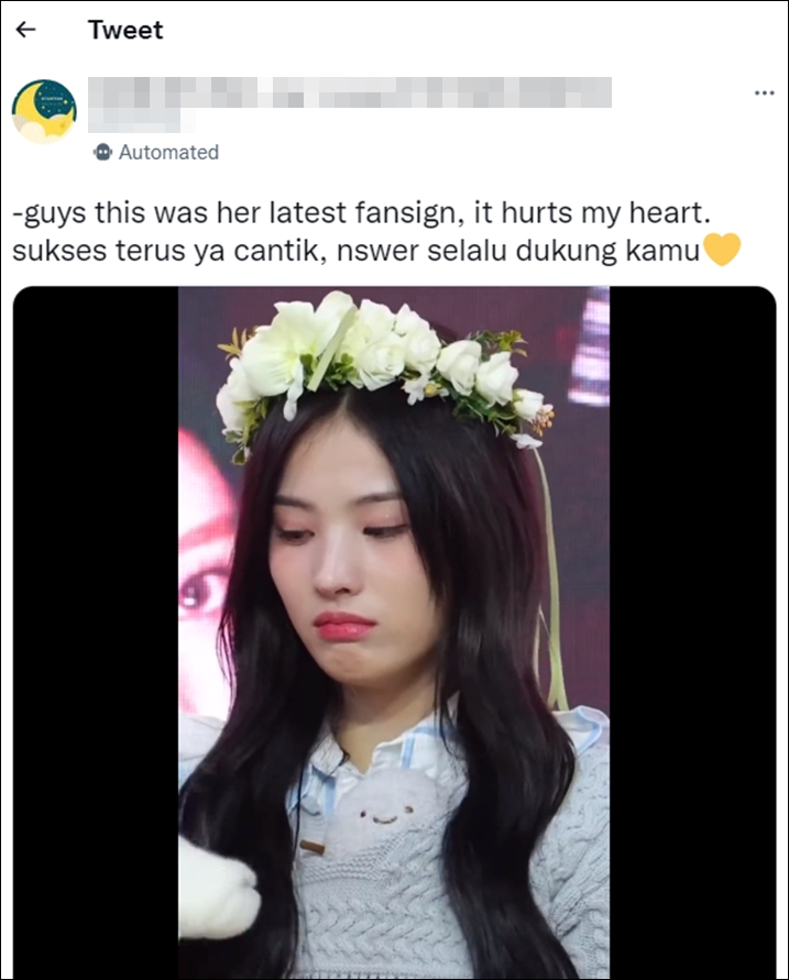 Ekspresi Nyesek Jinni Tahan Tangis di Fanmeeting Diduga Kode Bakal Tinggalkan NMIXX