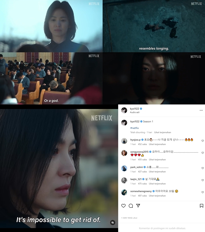 Akting Beda Song Hye Kyo di \'The Glory\' Bikin Sesama Artis Terkejut