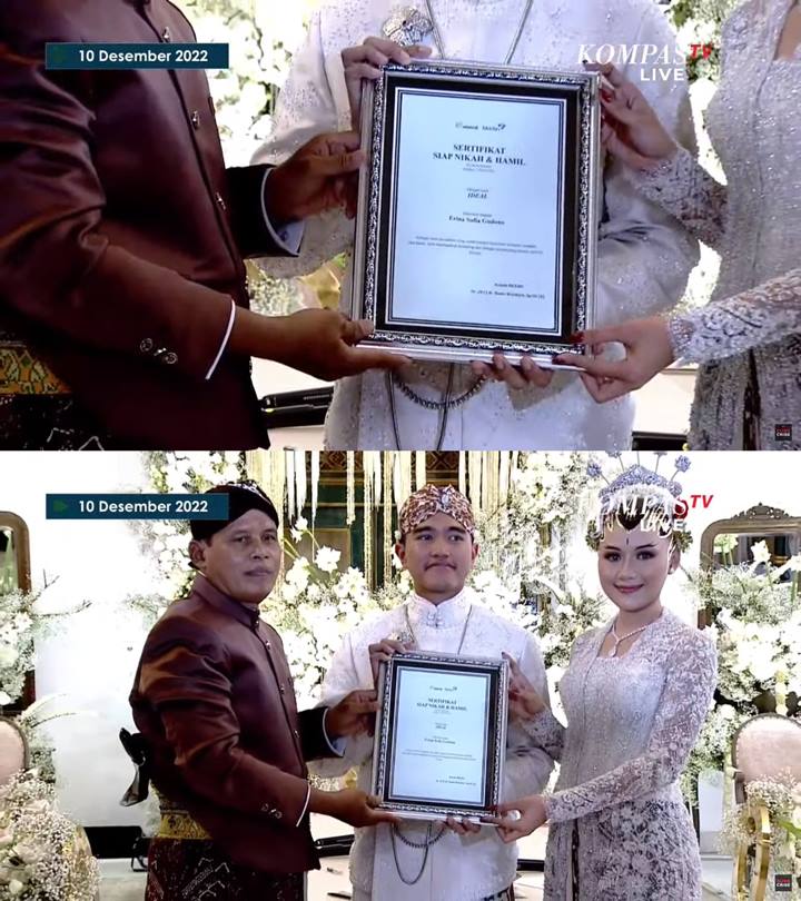 Kaesang dan Erina