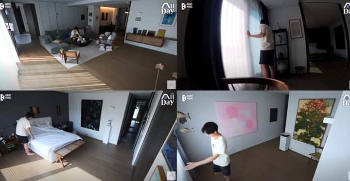 Isi Rumah Mewah RM BTS Terekspose, Penuh Karya Seni Hingga Tumpukan Buku