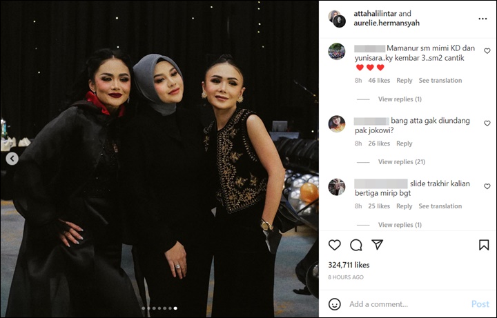 Aurel Hermansyah Pose Bareng Krisdayanti dan Yuni Shara Bak Kembar 3 Aurel Hermansyah Pose Bareng Krisdayanti dan Yuni Shara Bak Kembar 3 Aurel Hermansyah Pose Bareng Krisdayanti dan Yuni Shara Bak Kembar 3