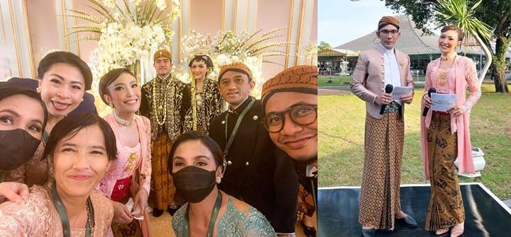 Ayu Dewi dan Indra Herlambang Sebagai MC