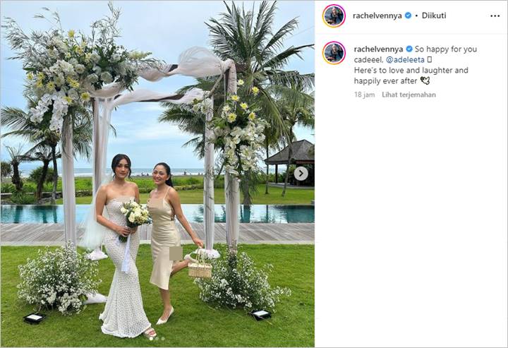 Model Dress Rachel Vennya Saat Kondangan Disorot, Nama Anya Geraldine Terseret