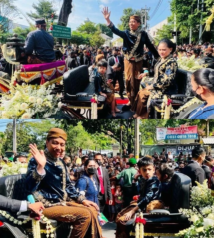 Momen Kirab Penganten
