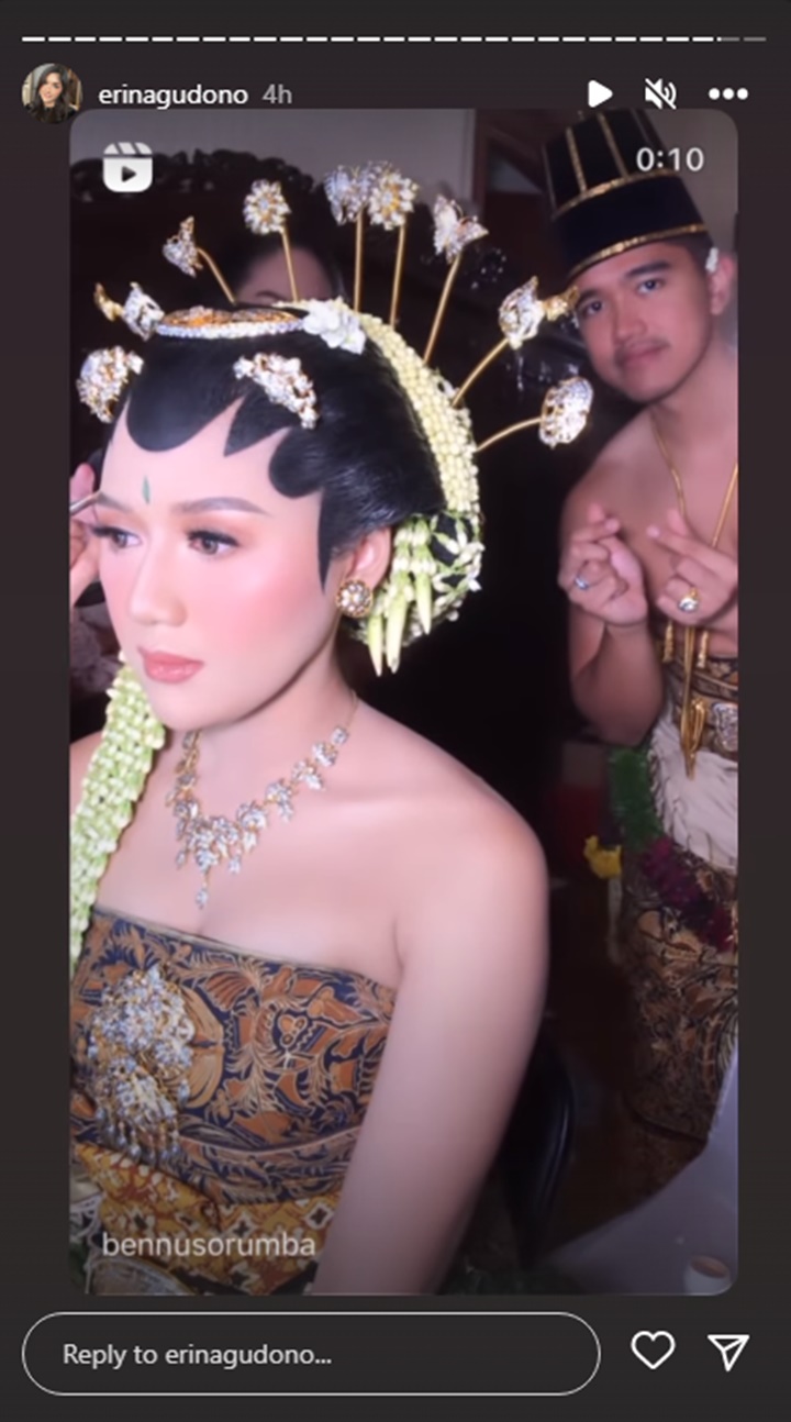 MUA Bocorkan Tingkah Absurd Kaesang Selama Temani Erina Gudono Makeup