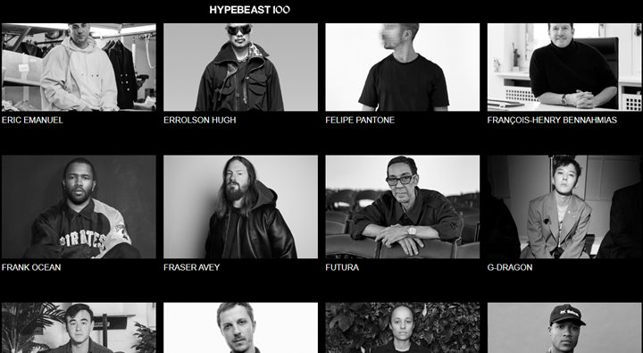 G-Dragon BIGBANG Masuk HYPEBEAST 100