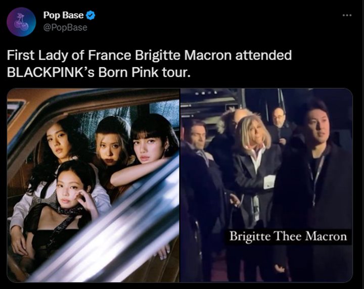 Konser BLACKPINK di Paris Ikut Dihadiri Ibu Negara Prancis