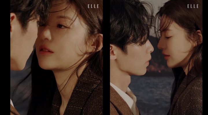 Di Pemotretan ELLE Korea