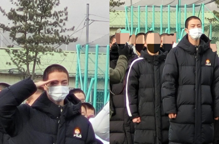 Potret Jin BTS Bareng Calon Tentara Lainnya di Kamp Militer Bikin Takjub