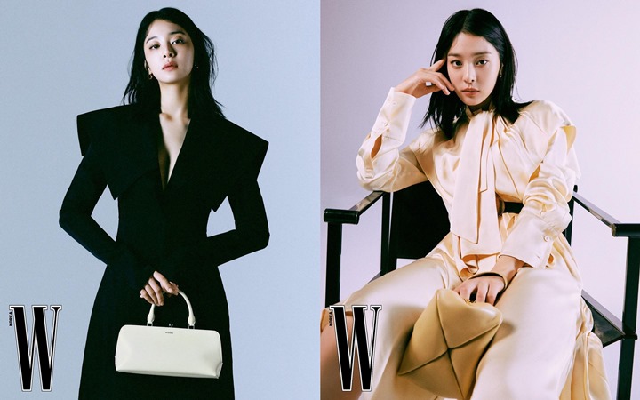 Seol In A Tampil Hijab Friendly di Pemotretan W Korea Terbaru