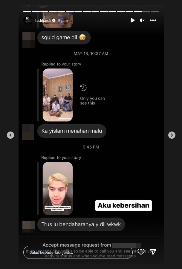 Fadil Jaidi Blak-blakan Ngaku Teman Sekelas Hyunjin dan Bang Chan Stray Kids