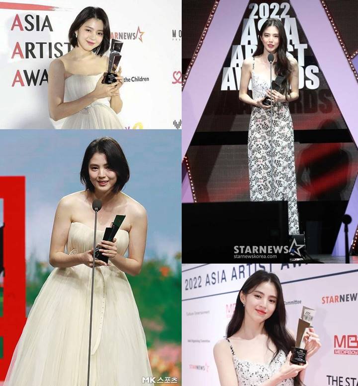 AAA 2022: Han So Hee yang Makin Kurus Jadi Sorotan Saat Dibandingkan dengan di AAA 2020