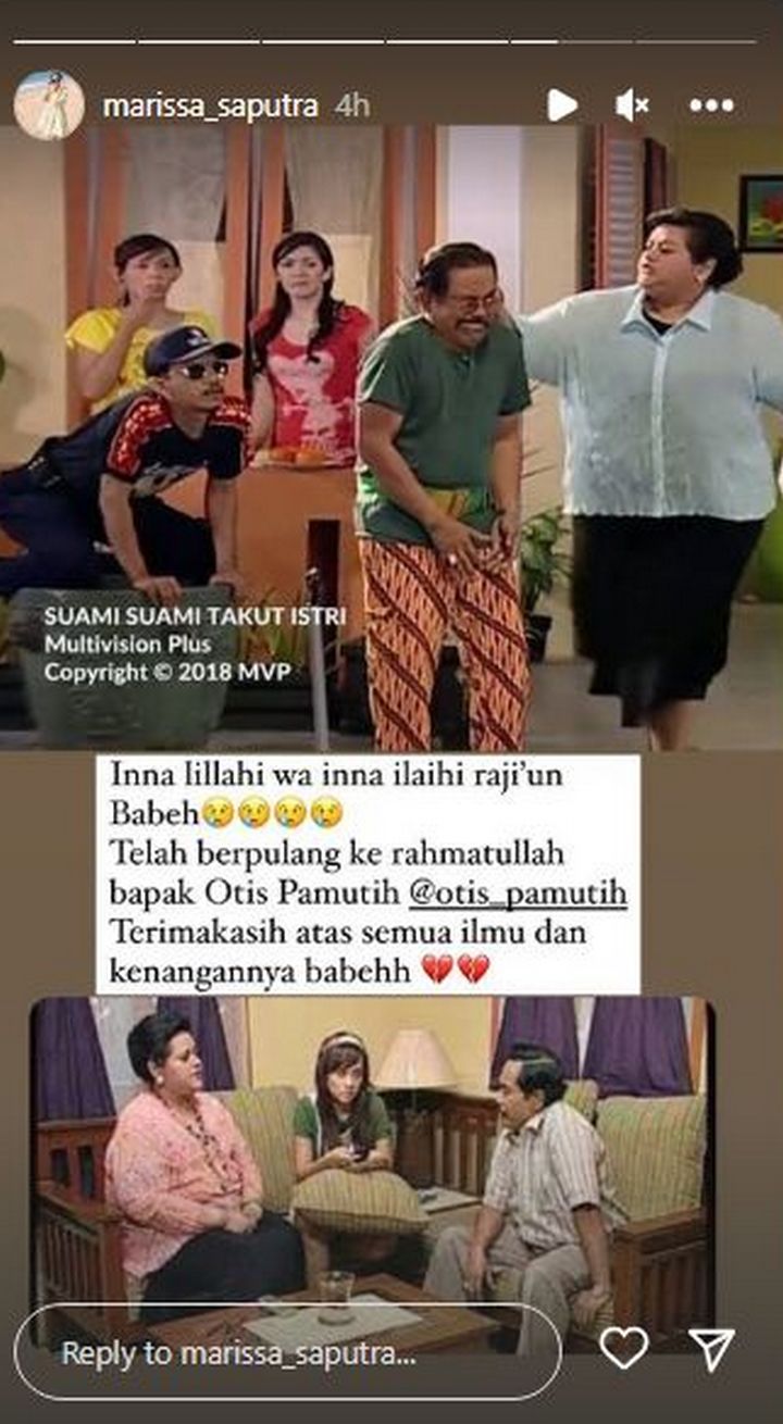 Otis Pamutih Meninggal Dunia