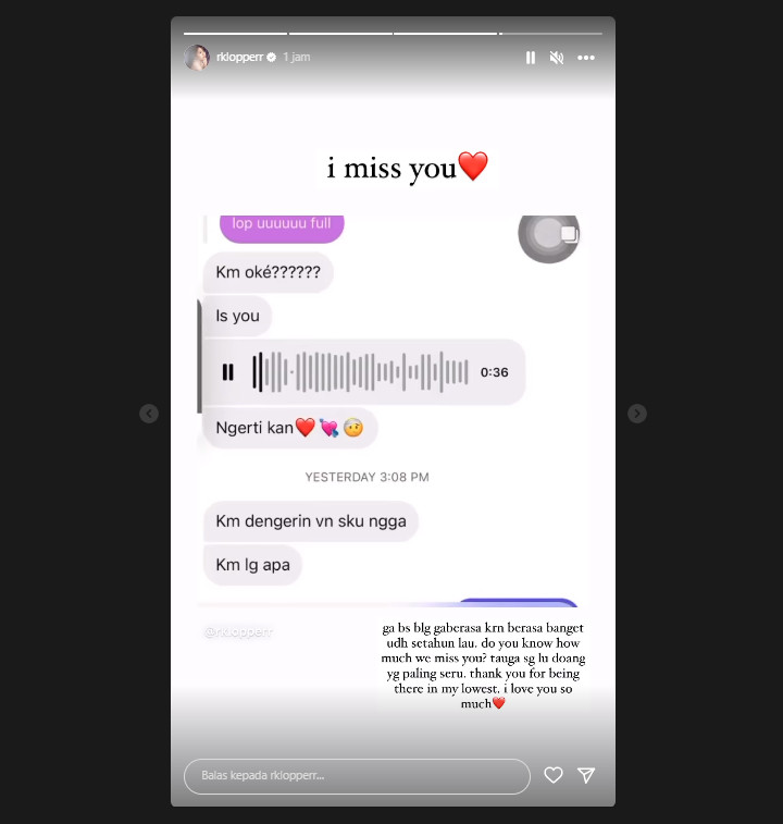 Bikin Nyesek, Rebecca Klopper Ungkap Kerinduan dan Kenang 1 Tahun Kepergian Laura Anna