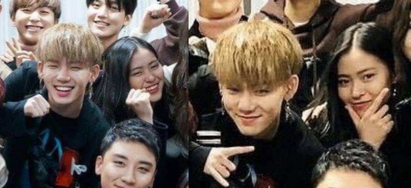 Choi Hyun Suk TREASURE dan Ryujin ITZY di \