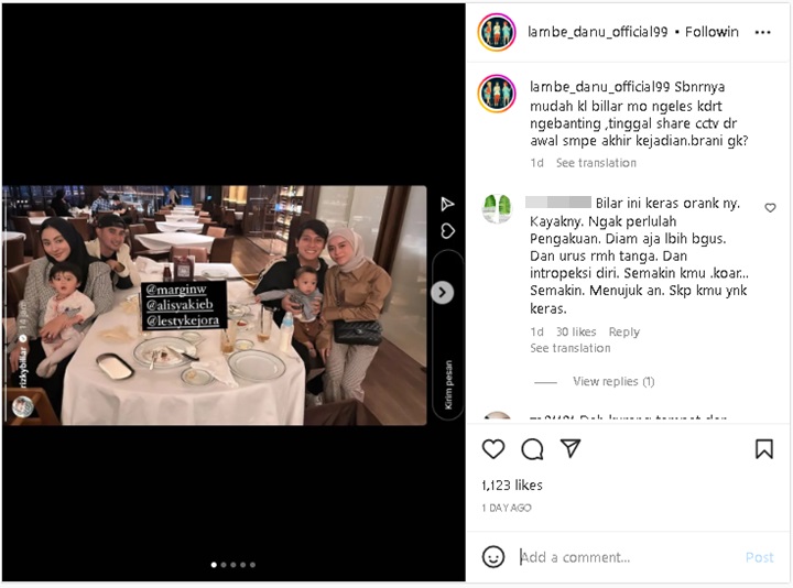 Pose Rizky Billar dan Lesti Kejora Saat Foto Bareng Ali Syakieb-Margin Wieheerm Digunjing