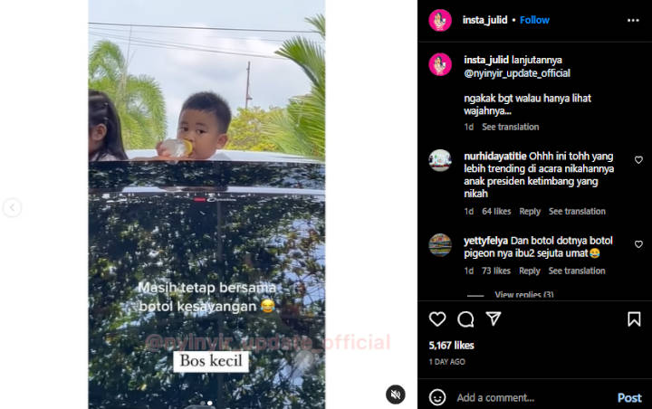Julukan Uwu Erina Gudono untuk Nahyan, Sandal Kaesang Pangarep Jadi Omongan - Topik Pagi
