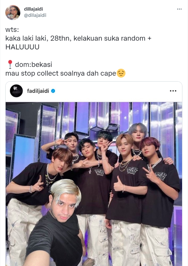 Adik Fadil Jaidi Umumkan Jual Sang Kakak Efek Halu ke NCT & Stray Kids