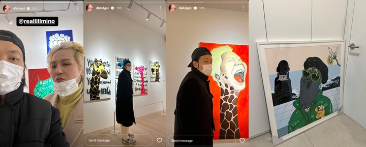 Lee Dong Hwi Datang Mendukung