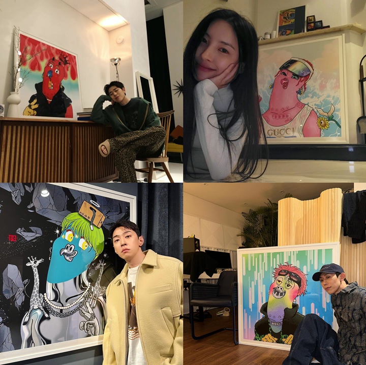 Mino Kirim Karya Ke Rekan Artis