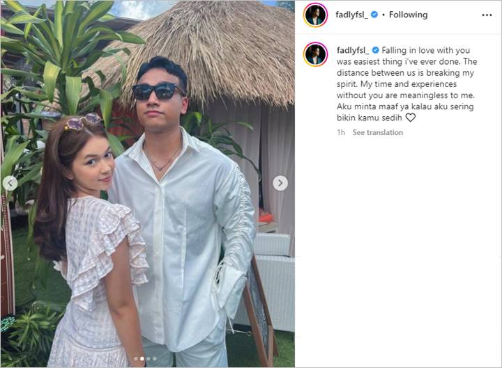 Fadly Faisal Bahas Soal Jatuh Cinta ke Rebecca Klopper Hingga Sisipkan Permintaan Maaf