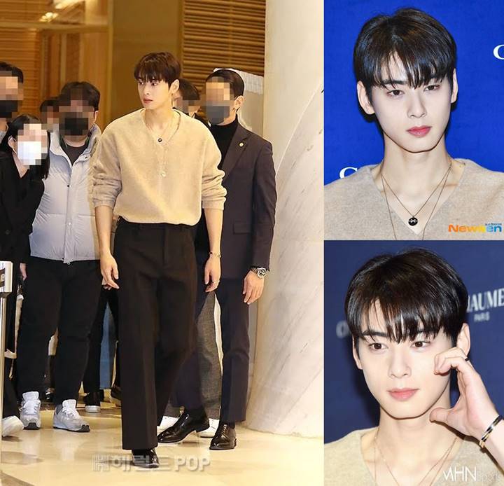 Visual Tak Nyata Cha Eunwoo ASTRO di Event Chaumet Bikin Takjub