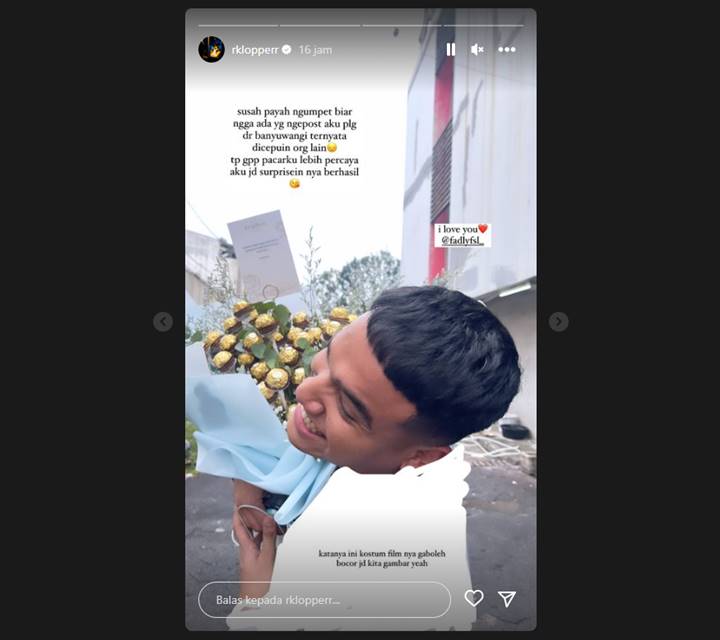 Dikira Putus, Rebecca Klopper Justru Beri Perlakuan Super Romantis ke Fadly Faisal