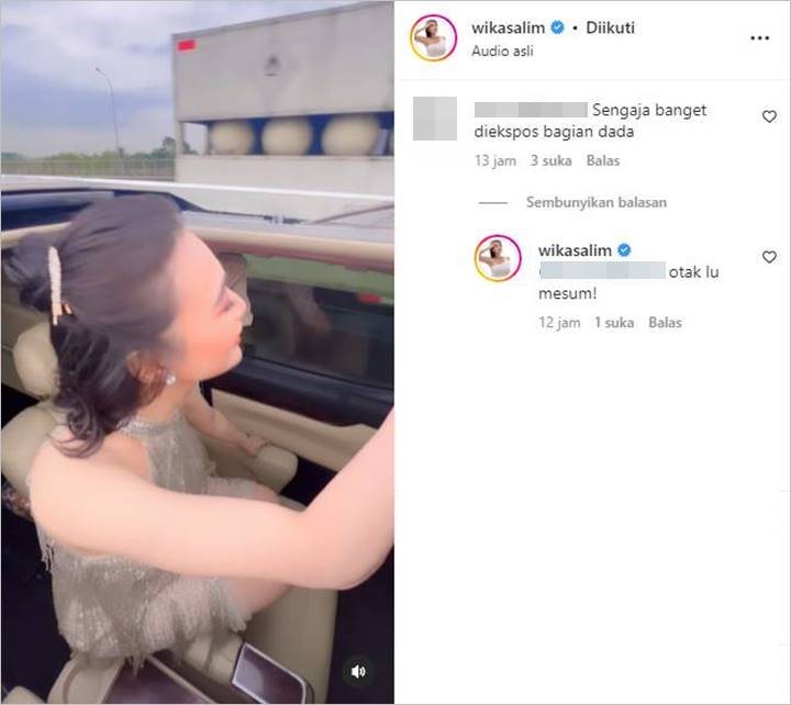 Wika Salim Semprot Netizen yang Berkomentar Kotor di Videonya Saat Menyapa Sopir Truk