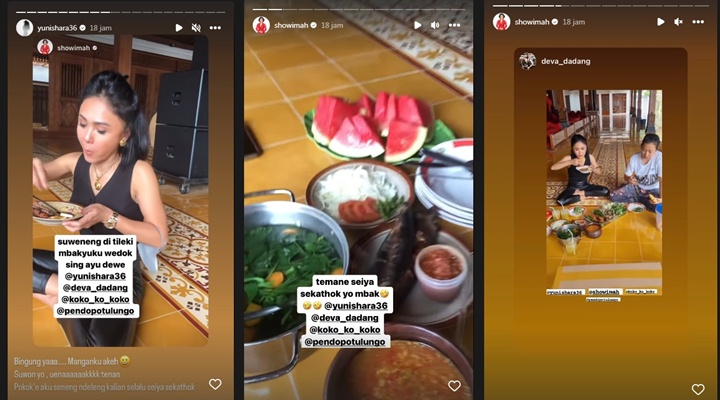 Yuni Shara Bikin Soimah Bingung Karena Bisa Makan Banyak Meski Miliki Body Ramping