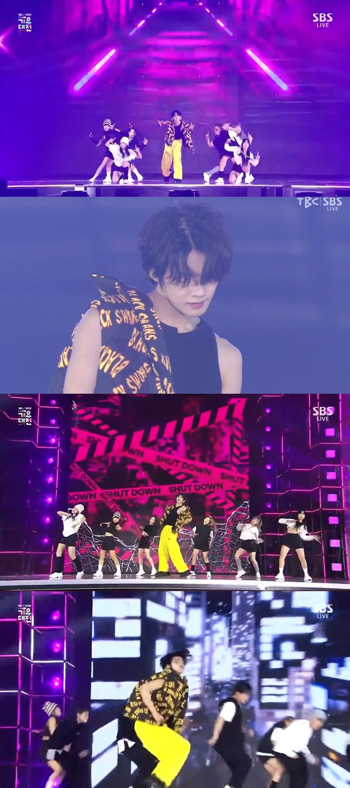 SBS Gayo Daejun 2022: Yeonjun TXT Luwes Cover BLACKPINK \'Shut Down Hingga \'Run BTS\'