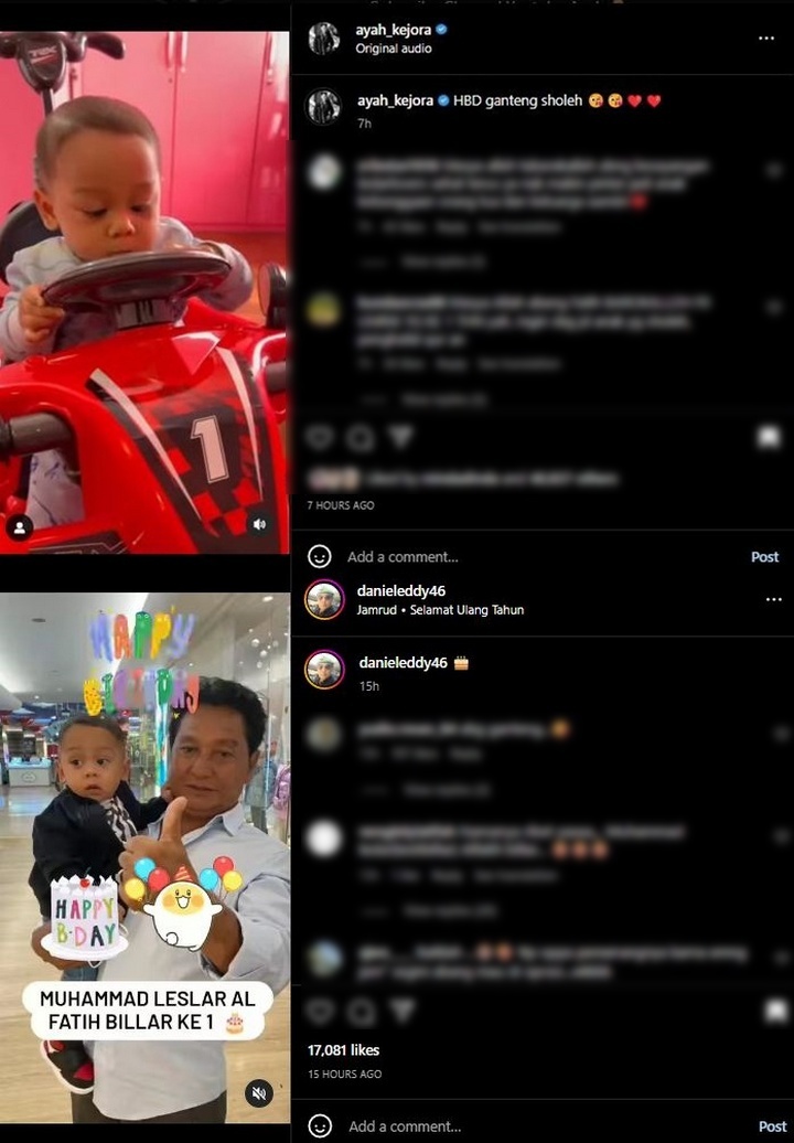 Lesti Kejora Rayakan ULtah Pertama Baby L