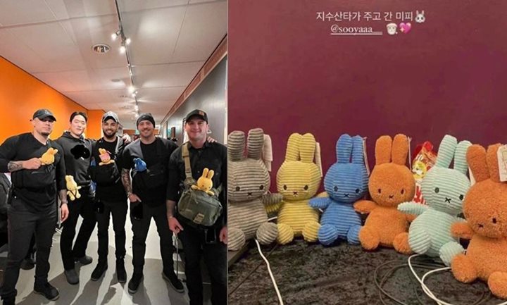 Jisoo BLACKPINK Beri Hadiah Imut untuk Para Bodyguard Kekar