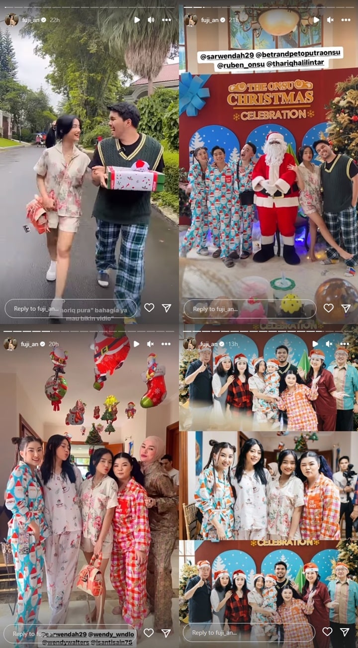 Outfit Natal Fuji An Dikritik Seksi, Rayyanza Cipung Kaget Diteriaki Ibu-ibu - Topik Pagi
