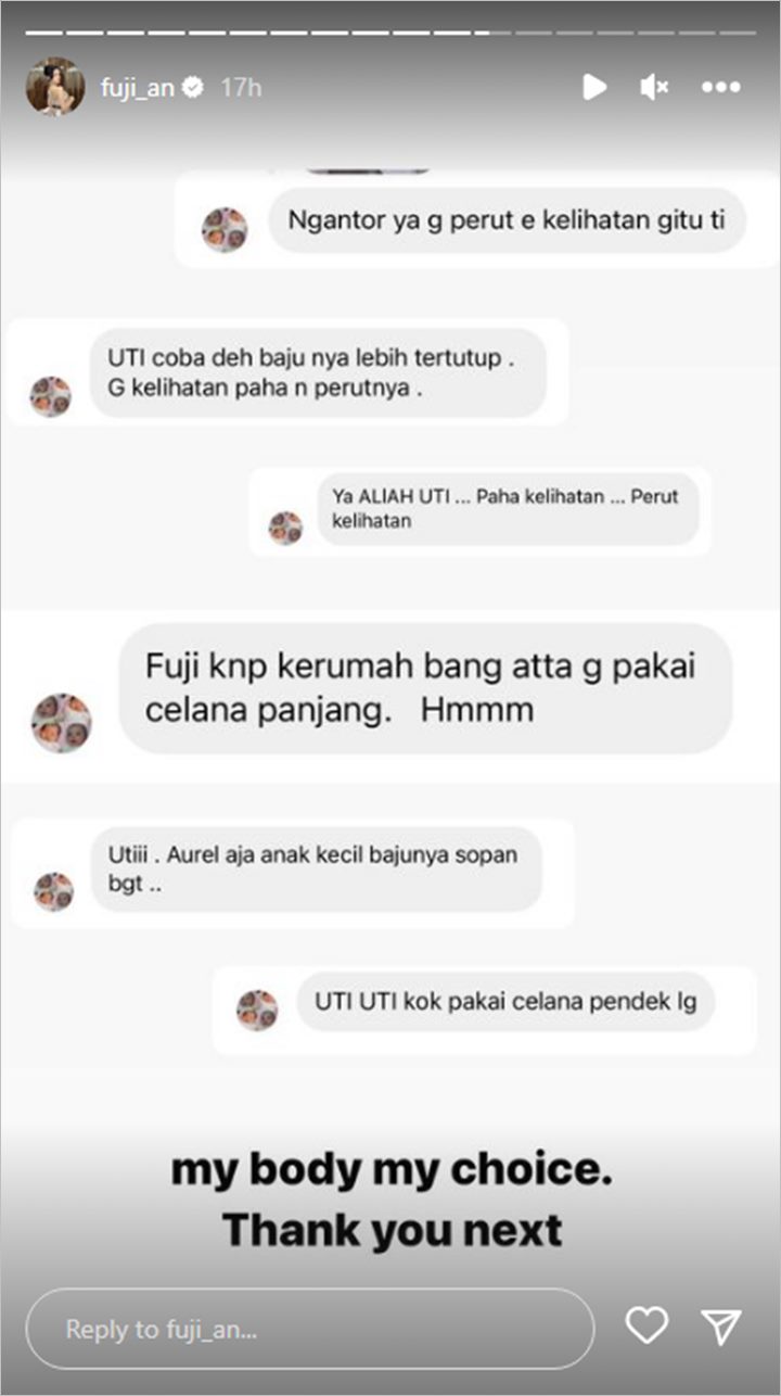 Outfit Natal Fuji An Dikritik Seksi, Rayyanza Cipung Kaget Diteriaki Ibu-ibu - Topik Pagi
