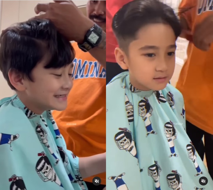 Rafathar Jajal Model Rambut Baru Pamer Jidat, Disebut Makin Mirip Go Kyung Pyo