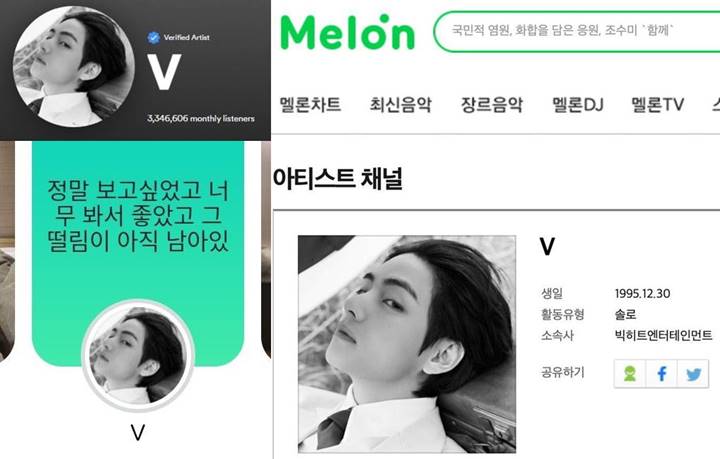 V BTS Ganti Tampilan Medsos Picu Curiga Segera Rilis Album Solo